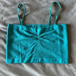 Anthropologie Turquoise Camisole Top